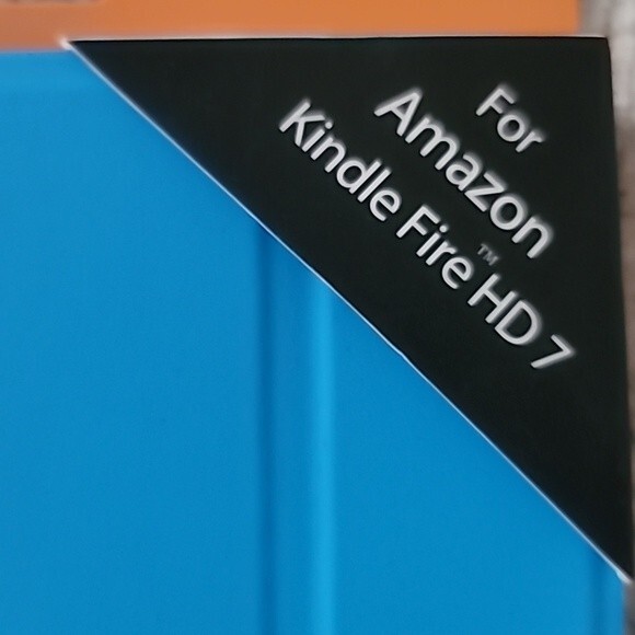 Amazon Kindle Fire HD 7 Optigon Protective Case with Stand Teal Blue - Picture 2 of 5